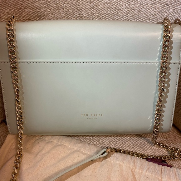 Ted Baker Crystal and Pearl Lock XBody In Green - Picture 7 of 16